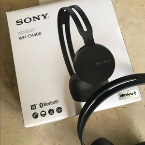 SONY WH-CH400 Wireless Headphones Black